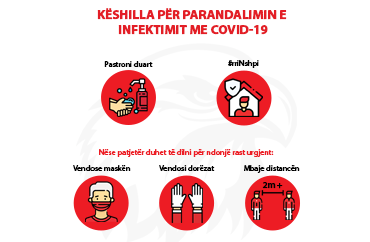 Këshilla për parandalimin e infektimit me COVID-19